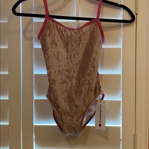 Brand New XL 14 Yumimo leotard velvet